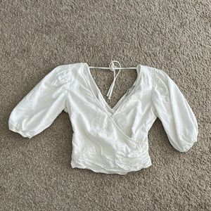 Abercrombie & Fitch Women’s Fitted crop top